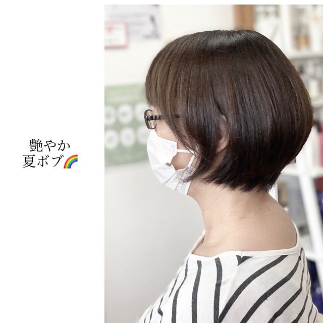 艶やかボブ